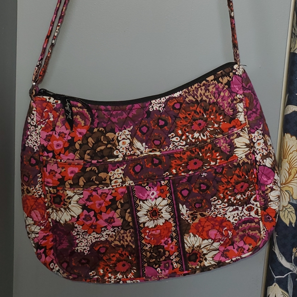 Vera Bradley Rosewood carry all crossbody